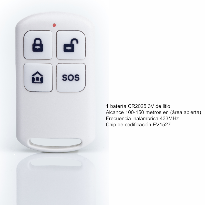 Kit Alarma Sin Cuotas GSM-PSTN-WiFi con Cámara Exterior