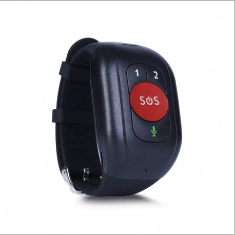 Botón de SOS para personas mayores, frecuencia cardíaca, presión arterial,  reloj gps, pulsera de emergencia, sos