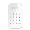 Teclado inalámbrico táctil con baterias y RFID