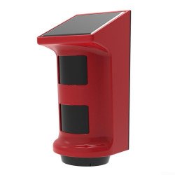 Sirena Solar Exterior con Doble Sensor de Movimiento | Alarma