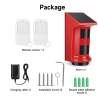 Sirena Solar Exterior con Doble Sensor de Movimiento | Alarma