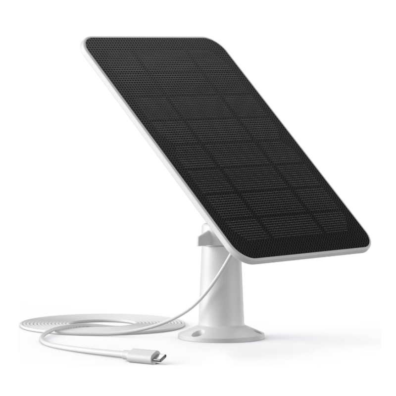 Panel Solar 3.5W para Cámara de Seguridad WiFi Exterior – Impermeable y Ajustable Panel Solar 3.5W para Cámara de Seguridad WiFi Exterior – Impermeable y Ajustable