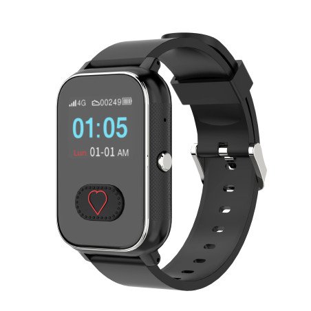 Reloj para Personas Mayores GPS 4G JA-03G  | Detector de Caídas y boton SOS FISICO