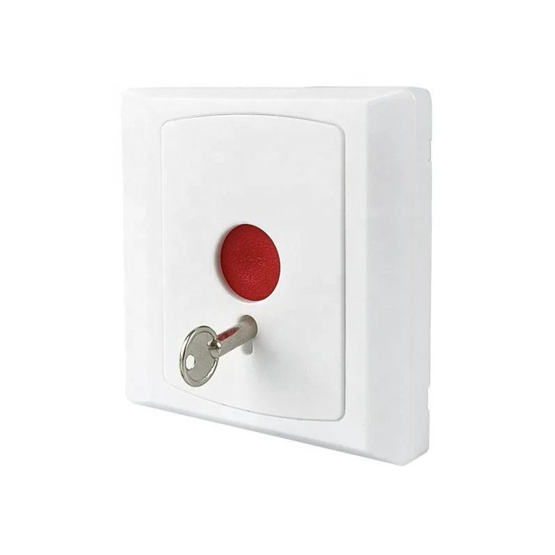 Pulsador SOS Emergencia para Mayores con Llave | Cableado
