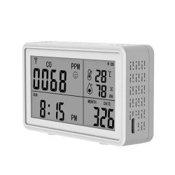 Detector CO y Sensor WiFi Temperatura/Humedad 3en1