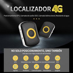 Localizador GPS 4G Personas Mayores Sin Cuotas y Botón SOS