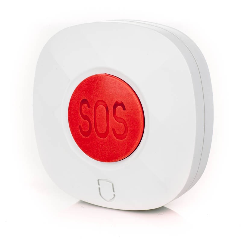 Sistema botón de pánico para personas mayores con pulsador SOS en caso de  emergencia haga llamada 