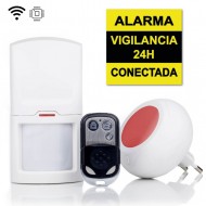 Kit sistema de alarma, sirena incluida, ampliable hasta 100 sensores
