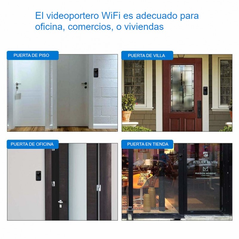 🤖 Mejor VIDEOPORTERO Wifi con 📺 Apertura de Puerta, ▷ 2019◁
