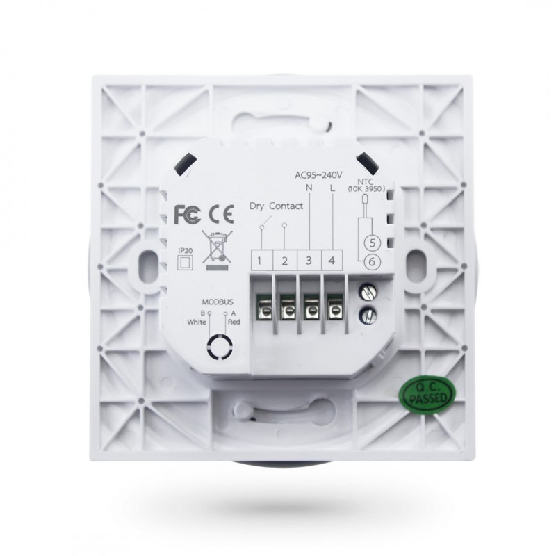 Termostato inteligente WiFi para calefacción eléctrica/agua, calderas de  gas, termostato de calefacción WLAN con control remoto de voz, termostato  WiFi programable con receptor, 433 programable : : Bricolaje y  herramientas