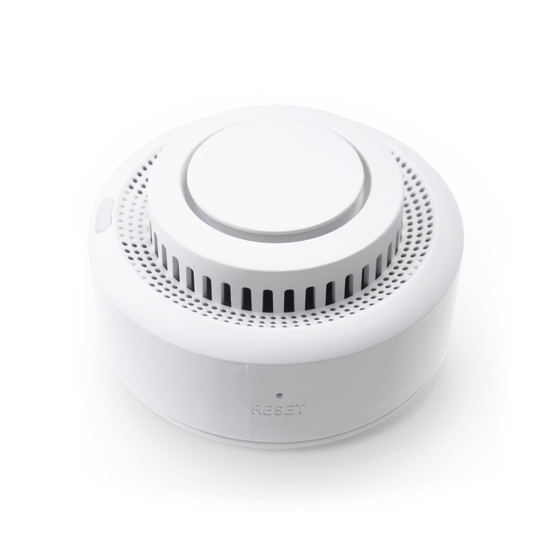 Sensor de humo WiFi inteligente con batería incorporada - Alarmas para Casa