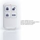 Kit Alarma WIFI+GSM inteligente con pantalla y RFID